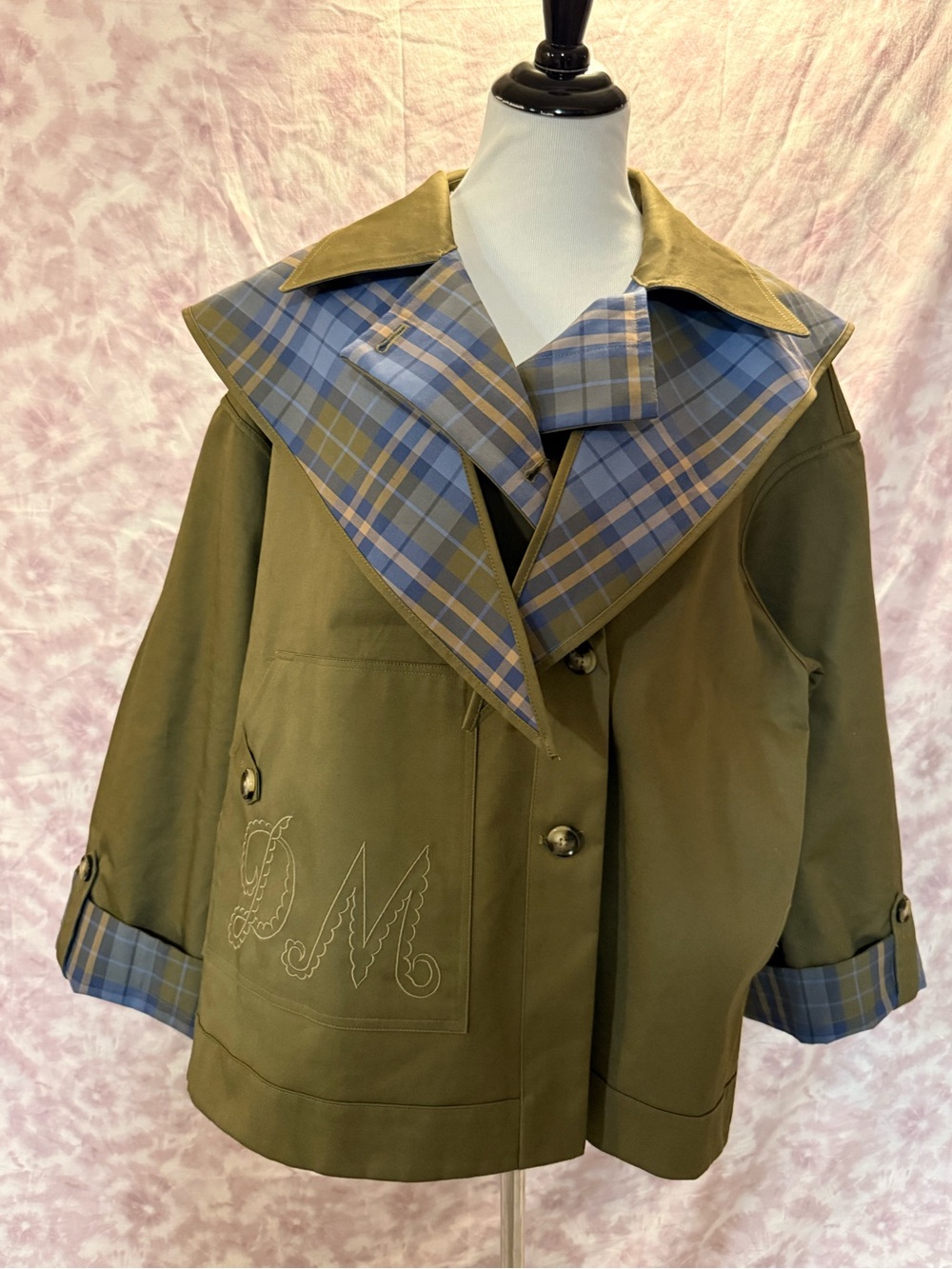Damson Madder Reversible Trench